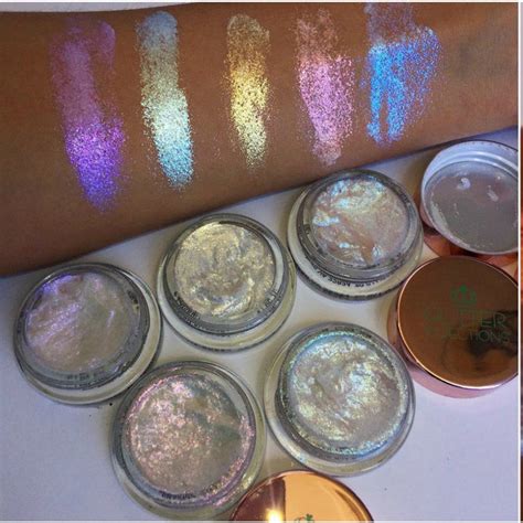 iridescent highlighter.